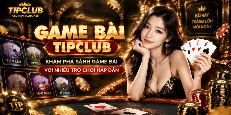 Game Bài TIPCLUB – Khám Phá Sảnh Game Bài Với Nhiều Trò Chơi Hấp Dẫn