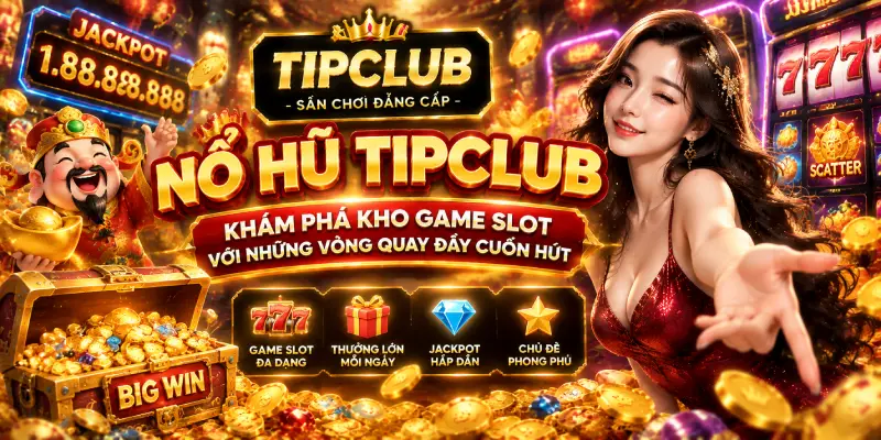 Nổ Hũ TIPCLUB – Khám Phá Kho Game Slot Với Những Vòng Quay Đầy Cuốn Hút